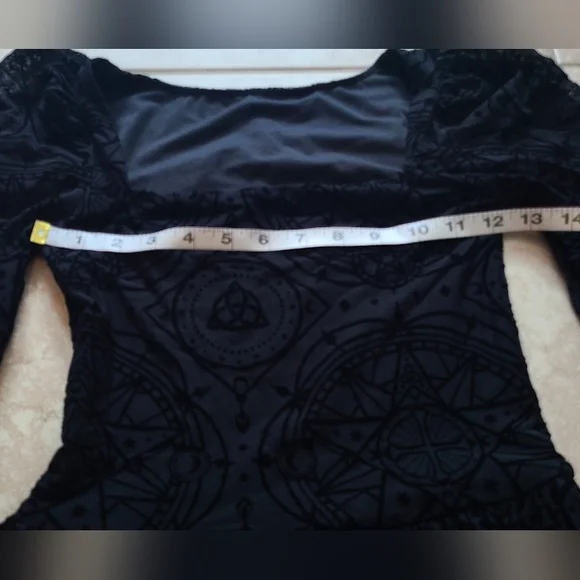 Blackmilk Enchantment Square Neck Dress, XS - Picture 7 of 11